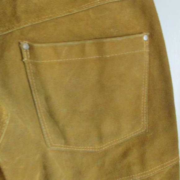 Women's Robert's Western Wear Suede Pants 26" W x 31" L - Picture 9 of 11